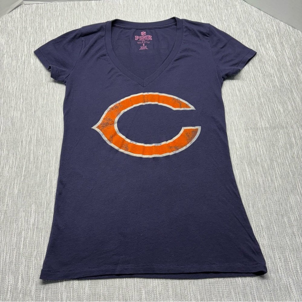 Pink Victoria's Secret Chicago Bears Women's t Shirt Sz Small